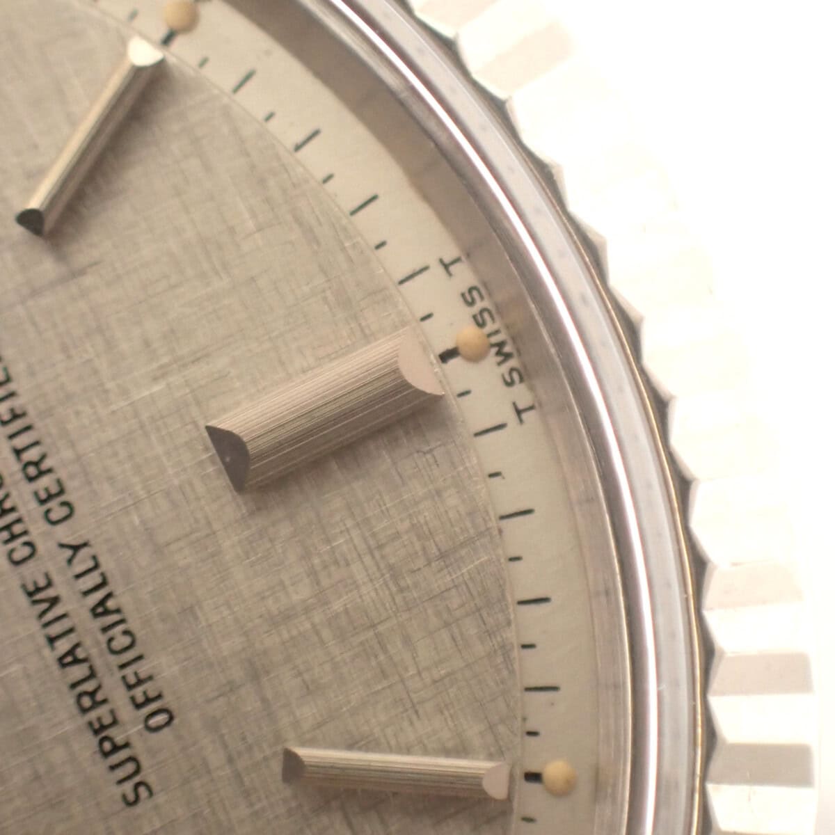 ROLEX DATEJUST ロレックス デイトジャスト 1601 SS/WG BOX ギャランティー クロノメーター証明書付き 1972年製
