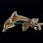 Cartier Dolphin Brooch  カルティエ ドルフィン オルフィー ブローチ メーカーメンテナンス済み