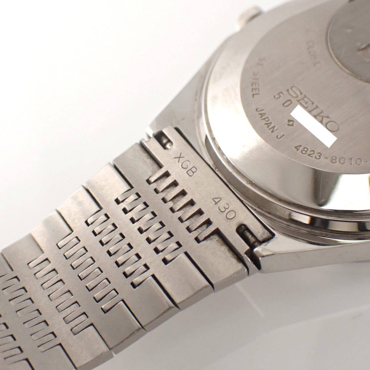 SEIKO KING QUARTZ セイコー キングクォーツ ブルー文字盤 オリジナルブレス 4823-8010 1975年製