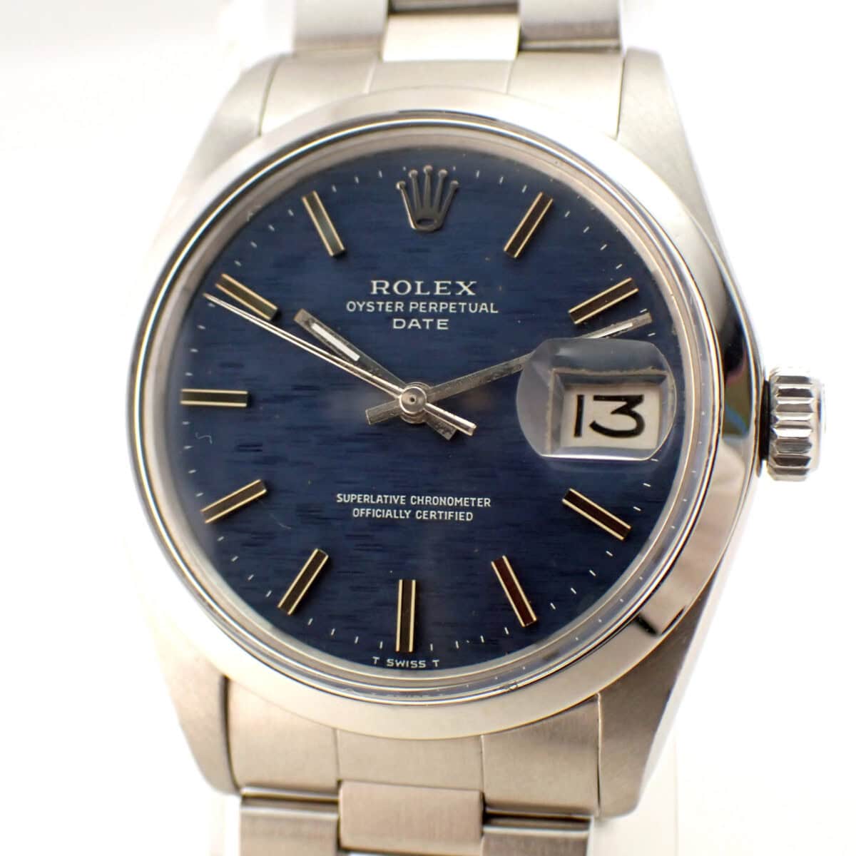 ROLEX ロレックス オイスターパーペチュアル デイト Ref.1500 ブルーミスト文字盤 1971年