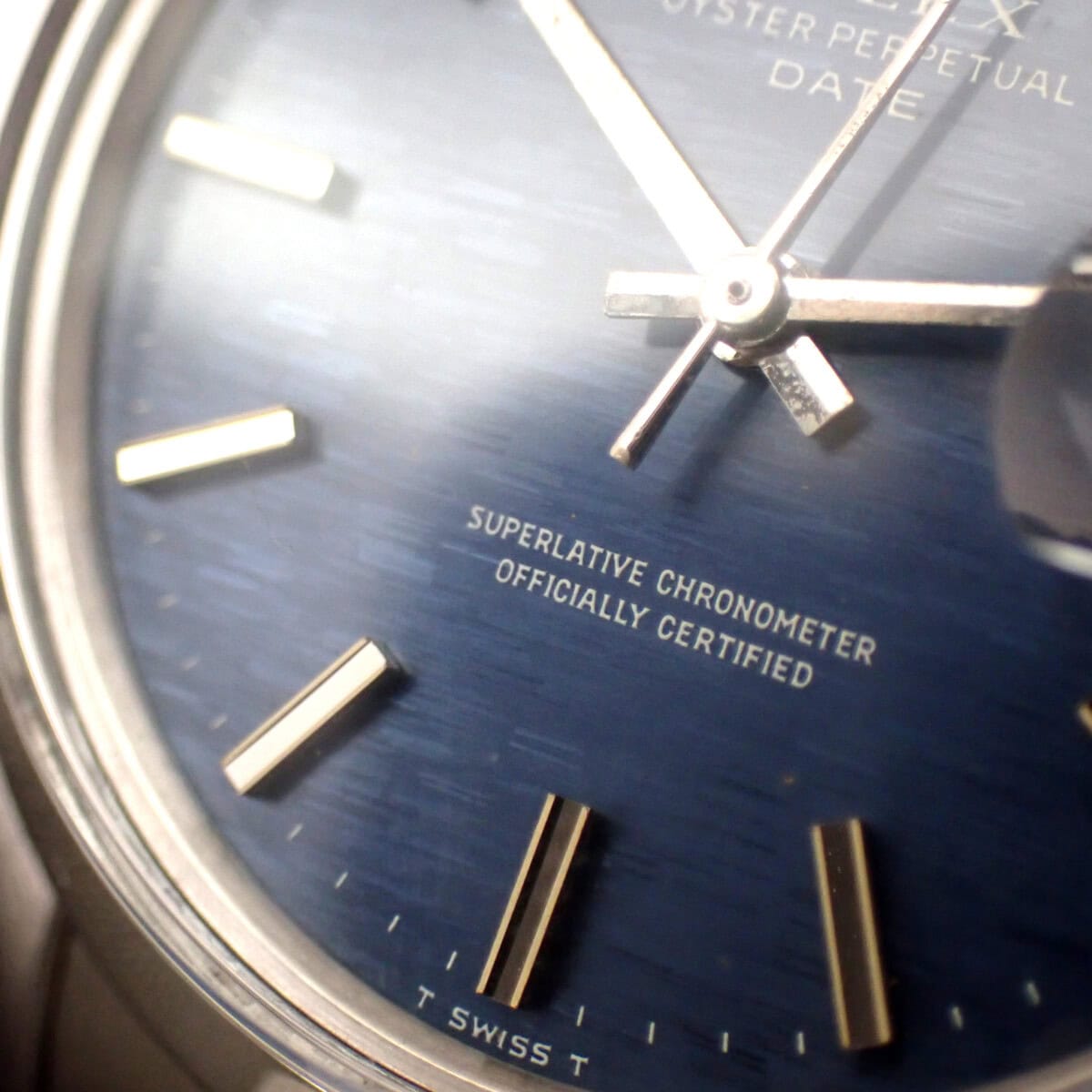 ROLEX ロレックス オイスターパーペチュアル デイト Ref.1500 ブルーミスト文字盤 1971年