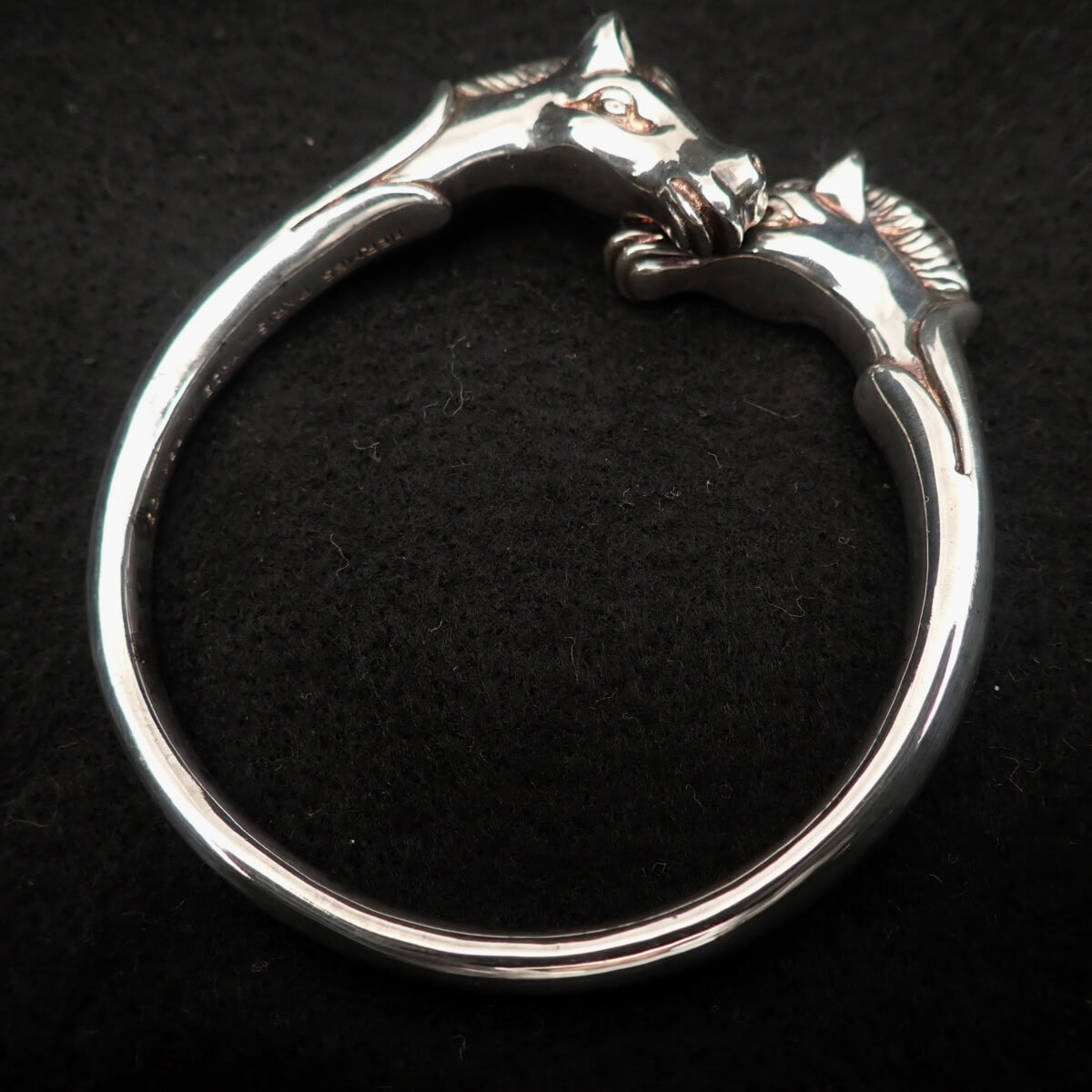 HERMES Horse Cheval Bangle エルメス ホース シュバル バングル