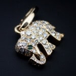 Cartier Diamond Elephant Charm カルティエ エレファント キャンディ チャーム メーカーメンテナンス済み