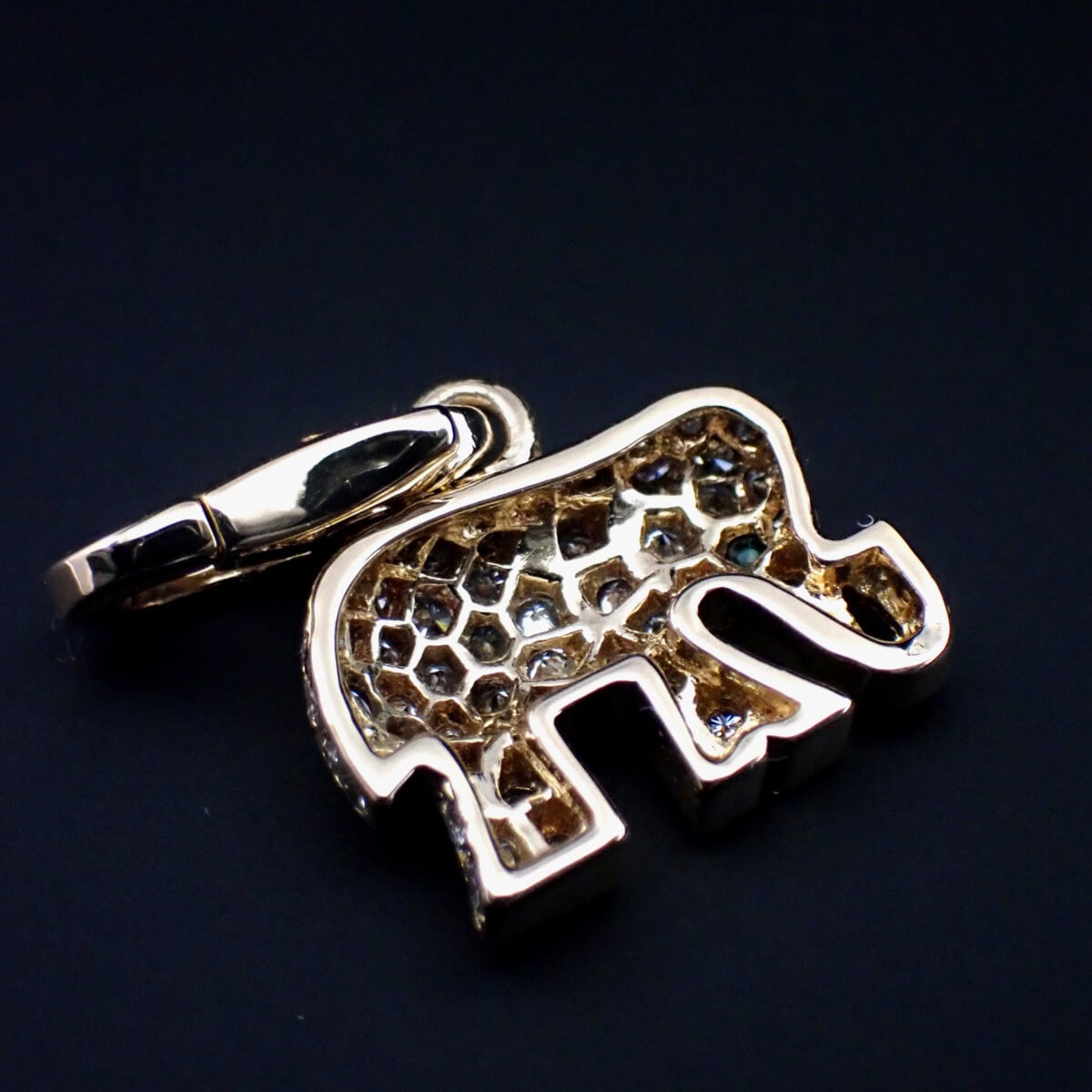 Cartier Diamond Elephant Charm カルティエ エレファント キャンディ チャーム メーカーメンテナンス済み