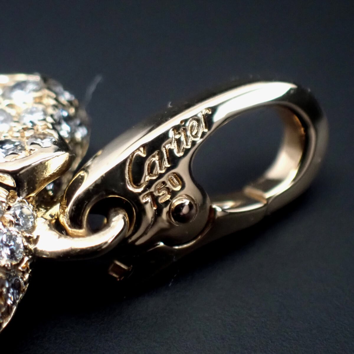 Cartier Diamond Elephant Charm カルティエ エレファント キャンディ チャーム メーカーメンテナンス済み
