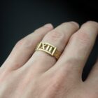 Tiffany Atlas Somerset ティファニー アトラス サマセット メッシュ リング 18K イエローゴールド 18号