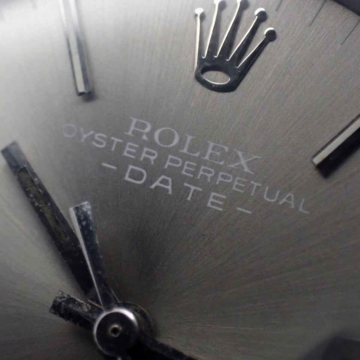 ROLEX OYSTER PERPETUAL DATE ロレックス オイスターパーペチュアル デイト グレー シグマダイヤル Ref.1500  1973年