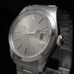 ROLEX OYSTER PERPETUAL DATE ロレックス オイスターパーペチュアル デイト グレー シグマダイヤル Ref.1500  1973年