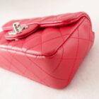 CHANEL シャネル ミニチェーンショルダー マトラッセ シルバー金具 14cm 2005年製