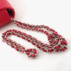 CHANEL シャネル ミニチェーンショルダー マトラッセ シルバー金具 14cm 2005年製