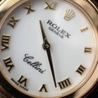 ROLEX Cellini ロレックス チェリーニ Ref. 6621 ホワイトローマン イエローゴールド ギャラ付き 1991年