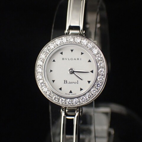 BVLGARI B.zero1 ブルガリ ビーゼロ1 ダイヤベゼル BZ22WSDS Sサイズ 2025年6月メーカーコンプリートサービス済み メーカー保証2年付