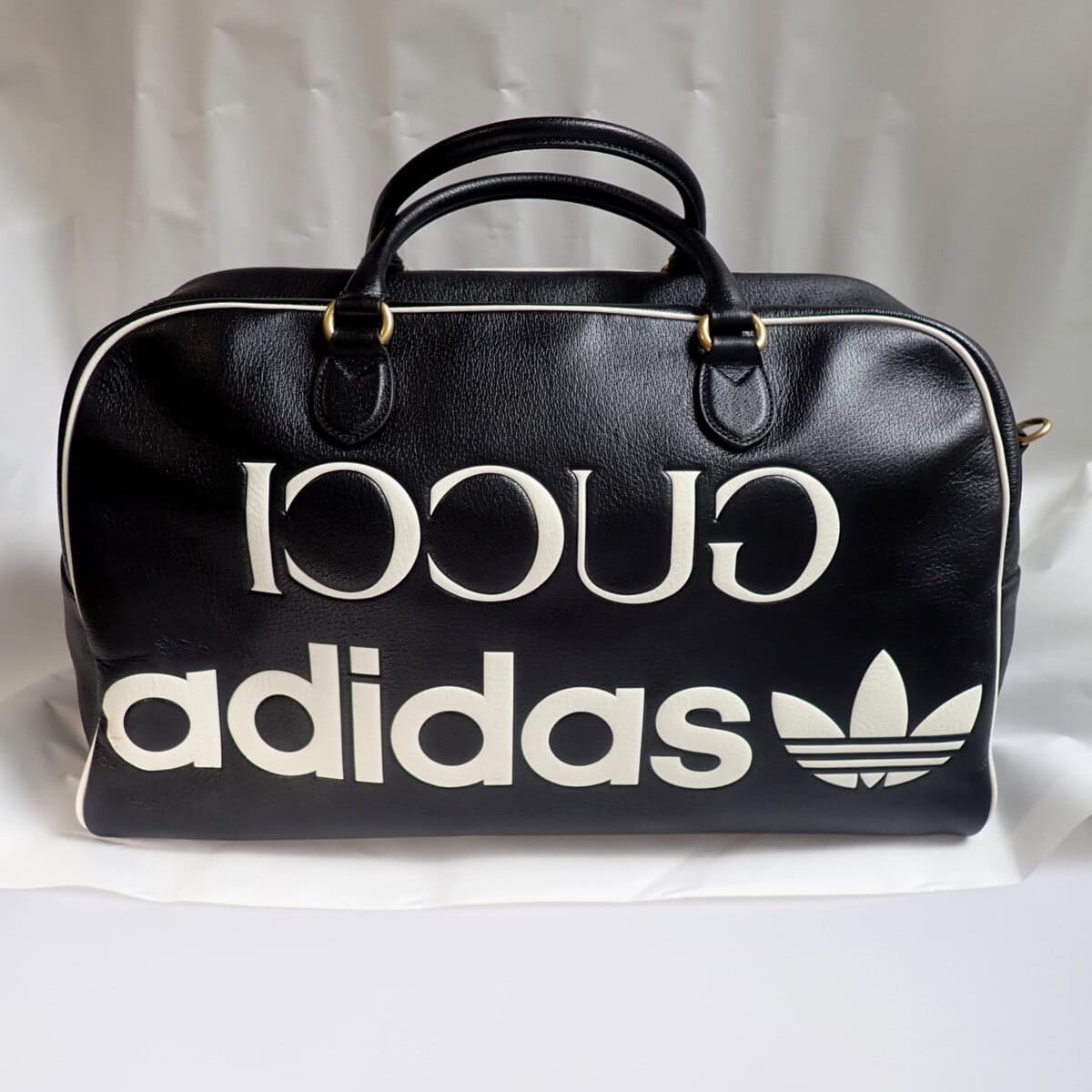 GUCCI × adidas Large Boston グッチ × アディダス コラボ ラージ ボストンバッグ 2way 702422