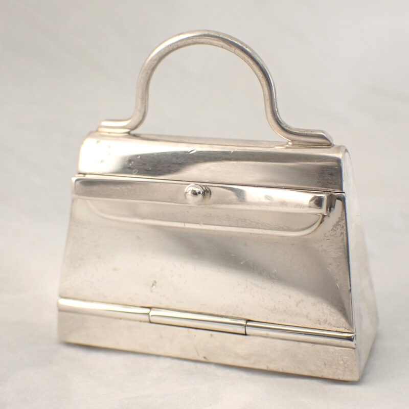 Hermes Kelly Pill Box ケリーバッグモチーフ ピルケース SV950 レアアイテム