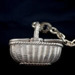 Hermes Basket-Shaped Silver Charm エルメス バスケット チャーム – SV925