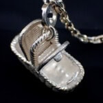 Hermes Basket-Shaped Silver Charm エルメス バスケット チャーム – SV925