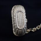 Hermes Basket-Shaped Silver Charm エルメス バスケット チャーム – SV925