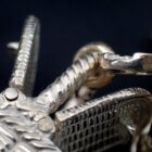 Hermes Basket-Shaped Silver Charm エルメス バスケット チャーム – SV925