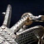 Hermes Basket-Shaped Silver Charm エルメス バスケット チャーム – SV925
