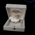 Hermes Basket-Shaped Silver Charm エルメス バスケット チャーム – SV925