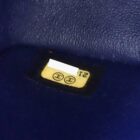 CHANEL Matelasse V-Stitch シャネル マトラッセ Vステッチ ネイビー ラムスキン ミニ フラップバッグ 16cm