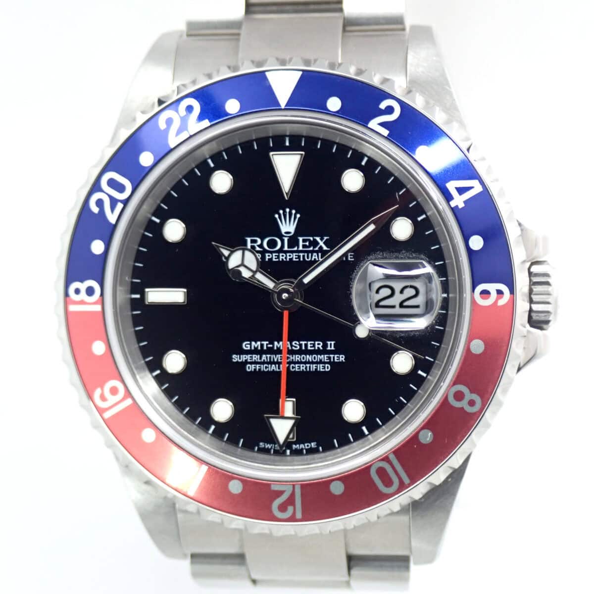 GMTマスター 2 ペプシベゼル & コークベゼル付き 16710  Dシリアル ギャランティー付き
