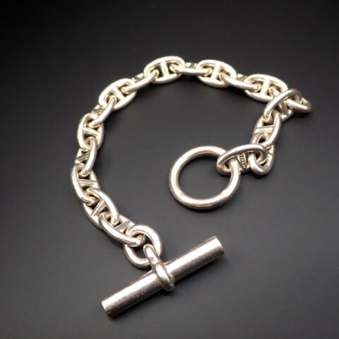 HERMES エルメス ヴィンテージ シェーヌダンクル PM マルジェラ期 18コマ