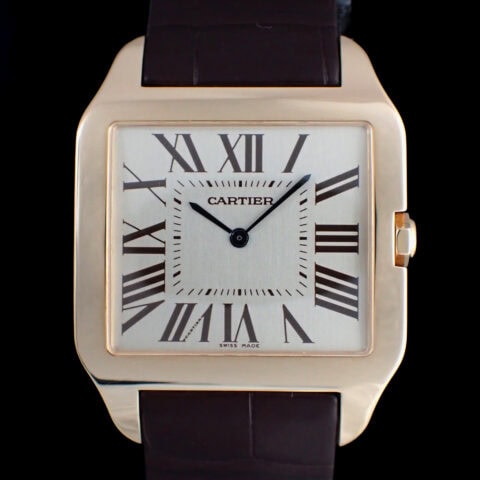 Cartier カルティエ サントス・デュモン LM K18YG W2006851 2025年3月メーカー修理済み