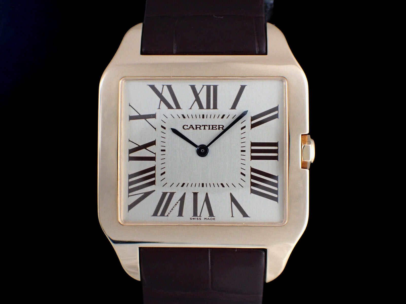 Cartier カルティエ サントス・デュモン LM K18YG W2006851 2025年3月