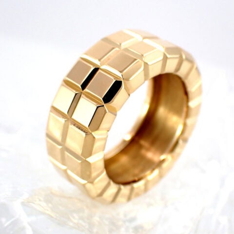 CHOPARD ショパール アイスキューブ リング 82/3795 YG 6.5号