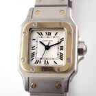 Cartier Santos Galbee カルティエ サントスガルベSM ホワイトローマンダイヤル オートマティック Ref.1170902