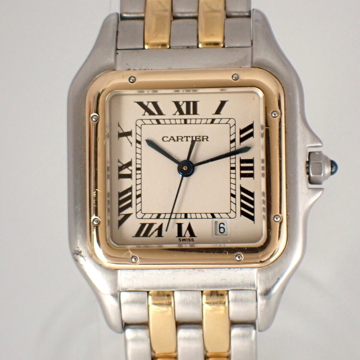 CARTIER カルティエ パンテール 2ロウ MM ボーイズサイズ メーカー修理済み