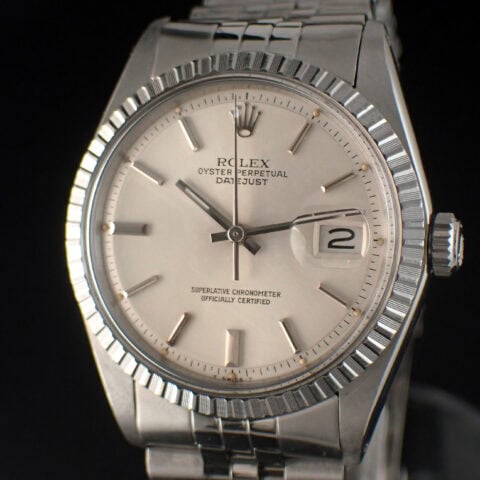 ROLEX ロレックス デイトジャスト 1603 エングレーブドベゼル1973年製  サービスギャランティー付き