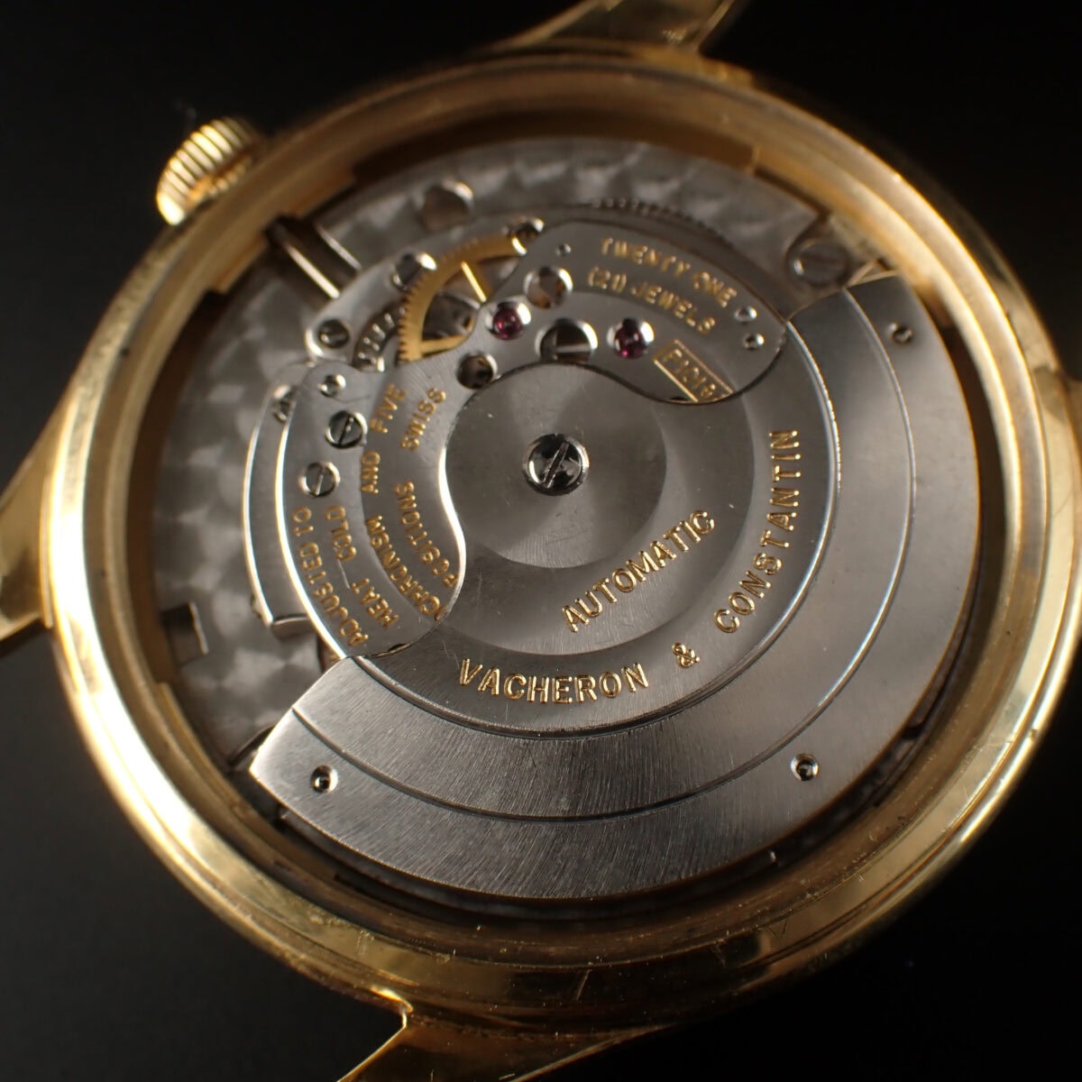 Vacheron Constantin ラウンド アイボリー YG Ref,4870 cal,1019/1 1955年