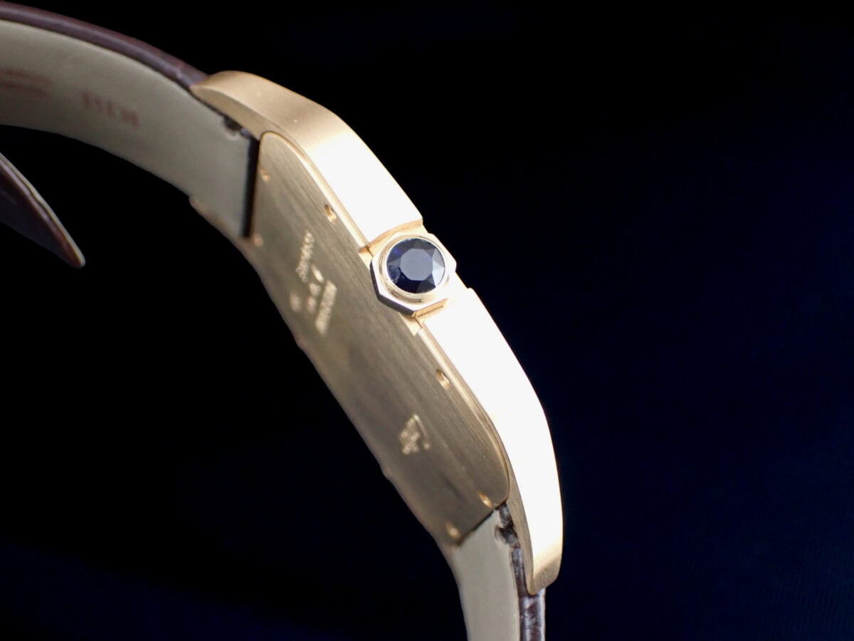 005 Cartier カルティエ サントス・デュモン LM K18YG W2006851 2025年3月メーカー修理済み