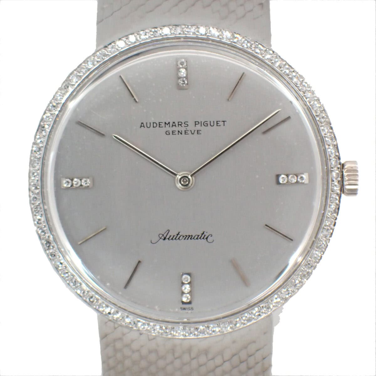 AUDEMARS PIGUET オーデマピゲ WG オートマティック K2120 ダイヤベゼル インデックスダイヤ