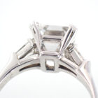 HARRY WINSTON エメラルドカット ダイヤ リング 3.08ct F-VS1 サイド0.43ct 2ピース GIA付き