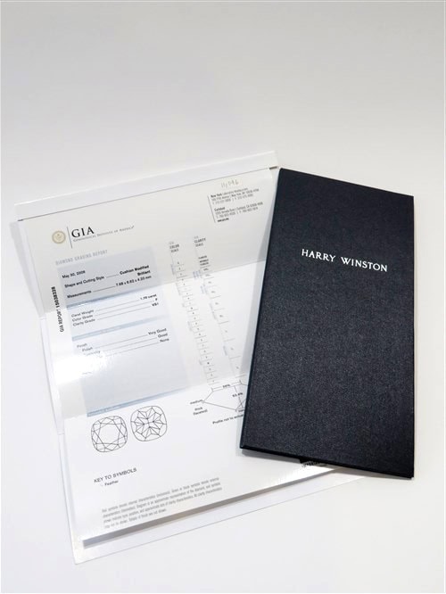 HARRY WINSTON マイクロパヴェ リング 1.7ct GIA鑑定書付き F VS1 VG