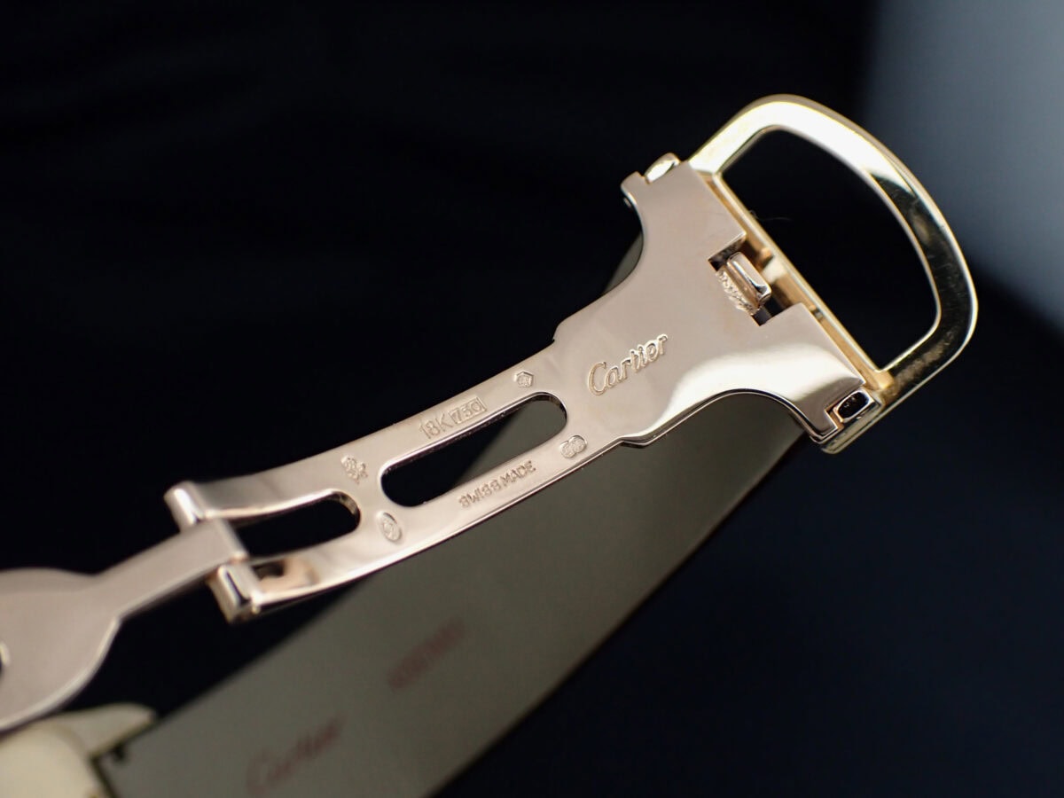 009 Cartier カルティエ サントス・デュモン LM K18YG W2006851 2025年3月メーカー修理済み