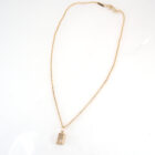 CARTIER カルティエインゴットネックレス 1/80OZ 1ポイントダイヤ イエローゴールド