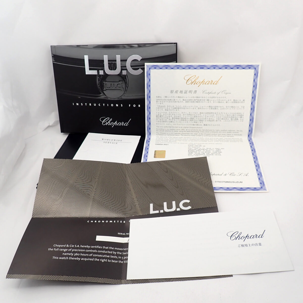 ショパール LUC プロワン GMT 158959-3001 国内正規品