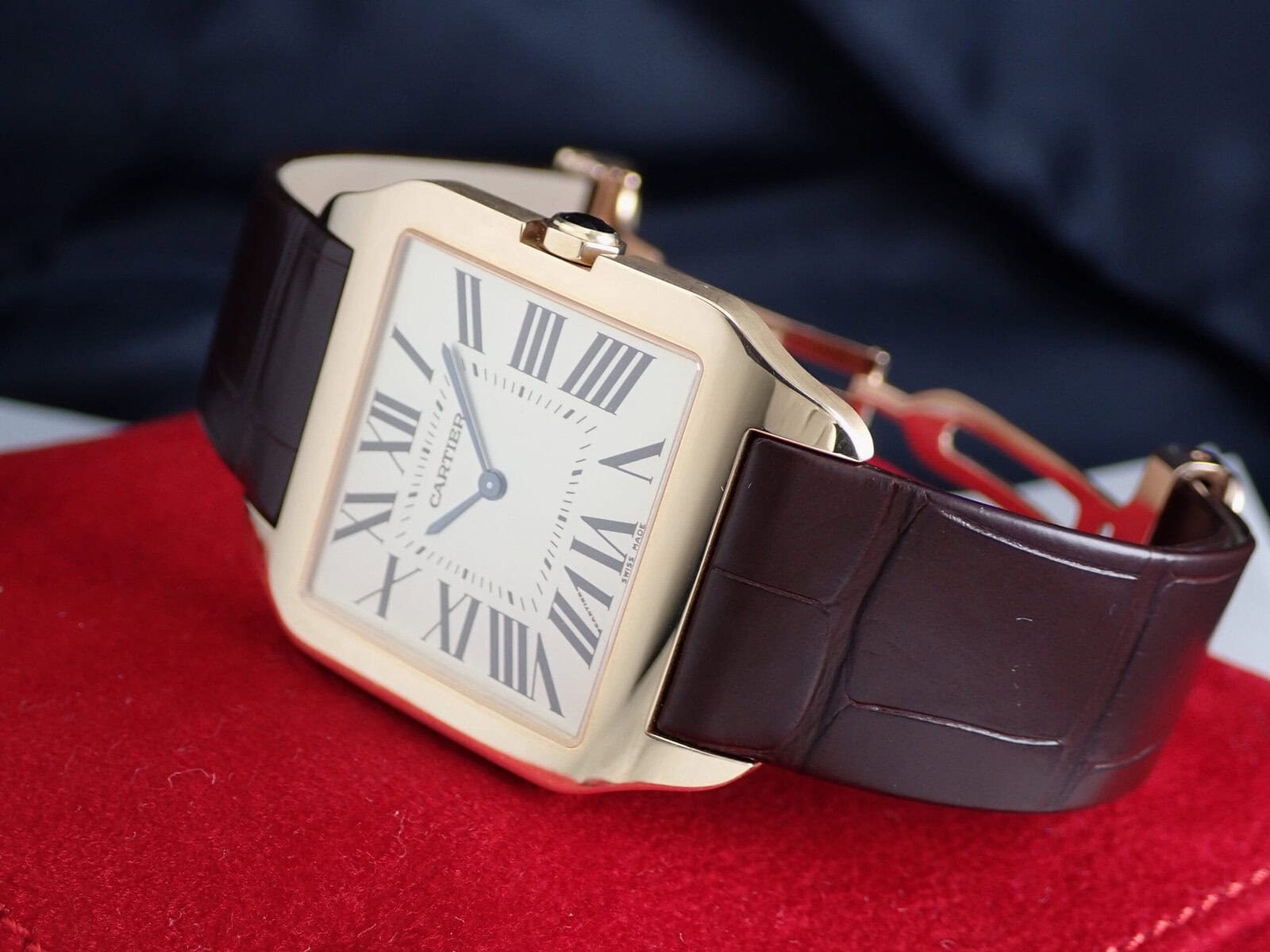 Cartier カルティエ サントス・デュモン LM K18YG W2006851 2025年3月