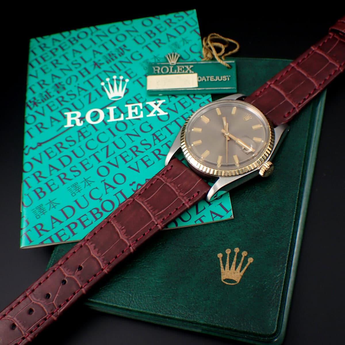 ROLEX DATEJUST GHOST ロレックス デイトジャスト 1601 ゴースト グレー文字盤 1972年