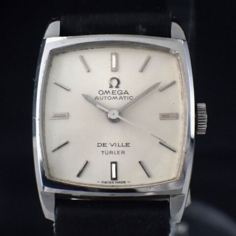 OMEGA オメガ 561.010 TURLER ダブルネーム レディース 22 mm Cal. 671 1966年ステンレススチール