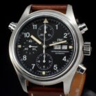 IWC Doppelchronograph ドッペルクロノグラフ 3713-003 トリチウム夜光