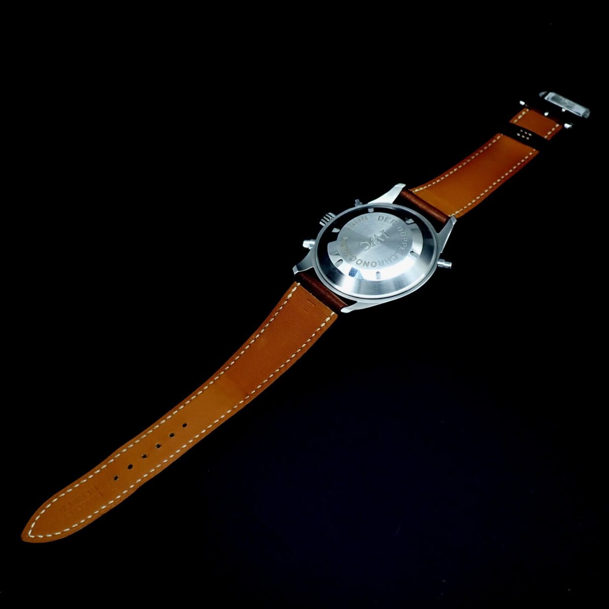 IWC Doppelchronograph ドッペルクロノグラフ 3713-003 トリチウム夜光