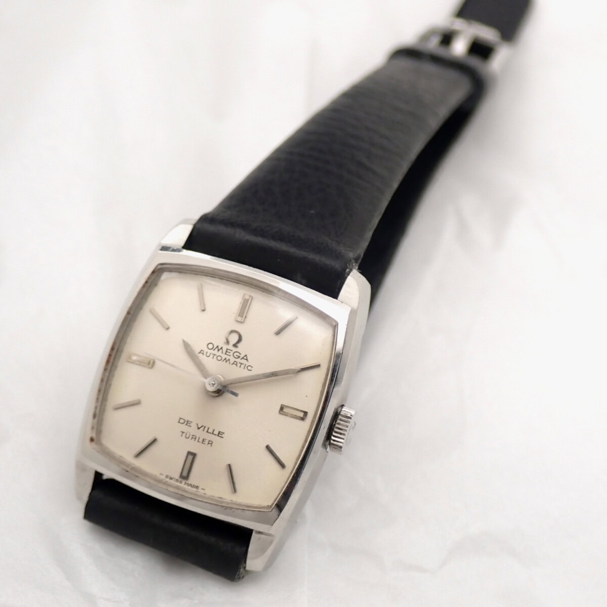 OMEGA オメガ 561.010 TURLER ダブルネーム レディース 22 mm Cal. 671 1966年ステンレススチール