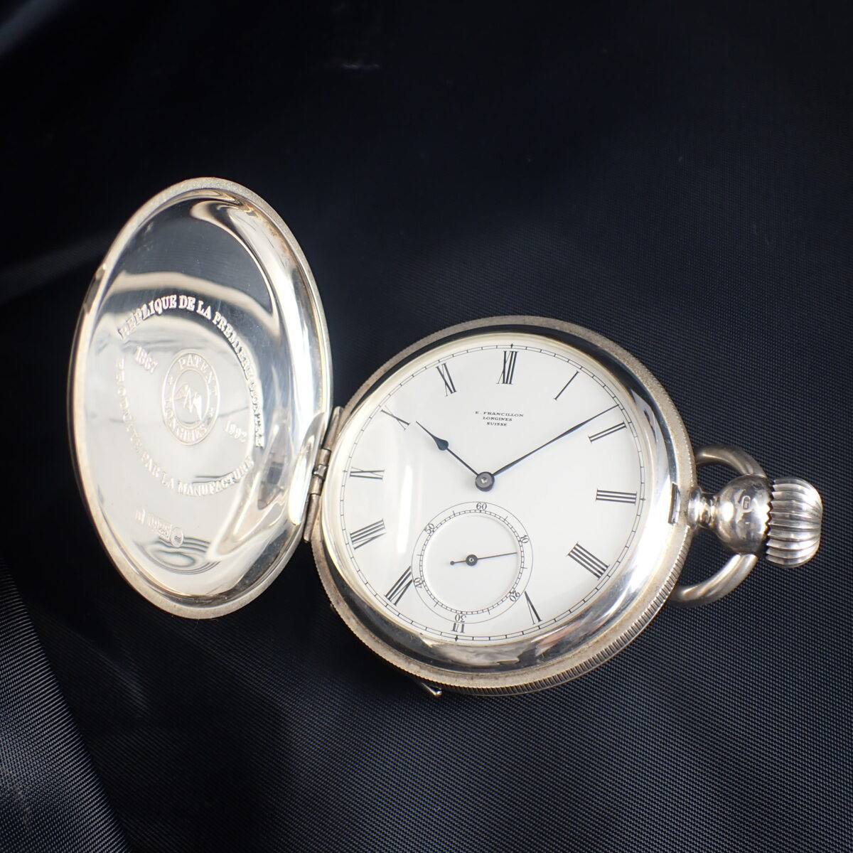 LONGINES アーネスト・フランシロン 125周年記念 懐中時計 L7.023.0.21.1