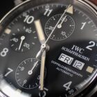 9 IWC Doppelchronograph ドッペルクロノグラフ 3713-003 トリチウム夜光