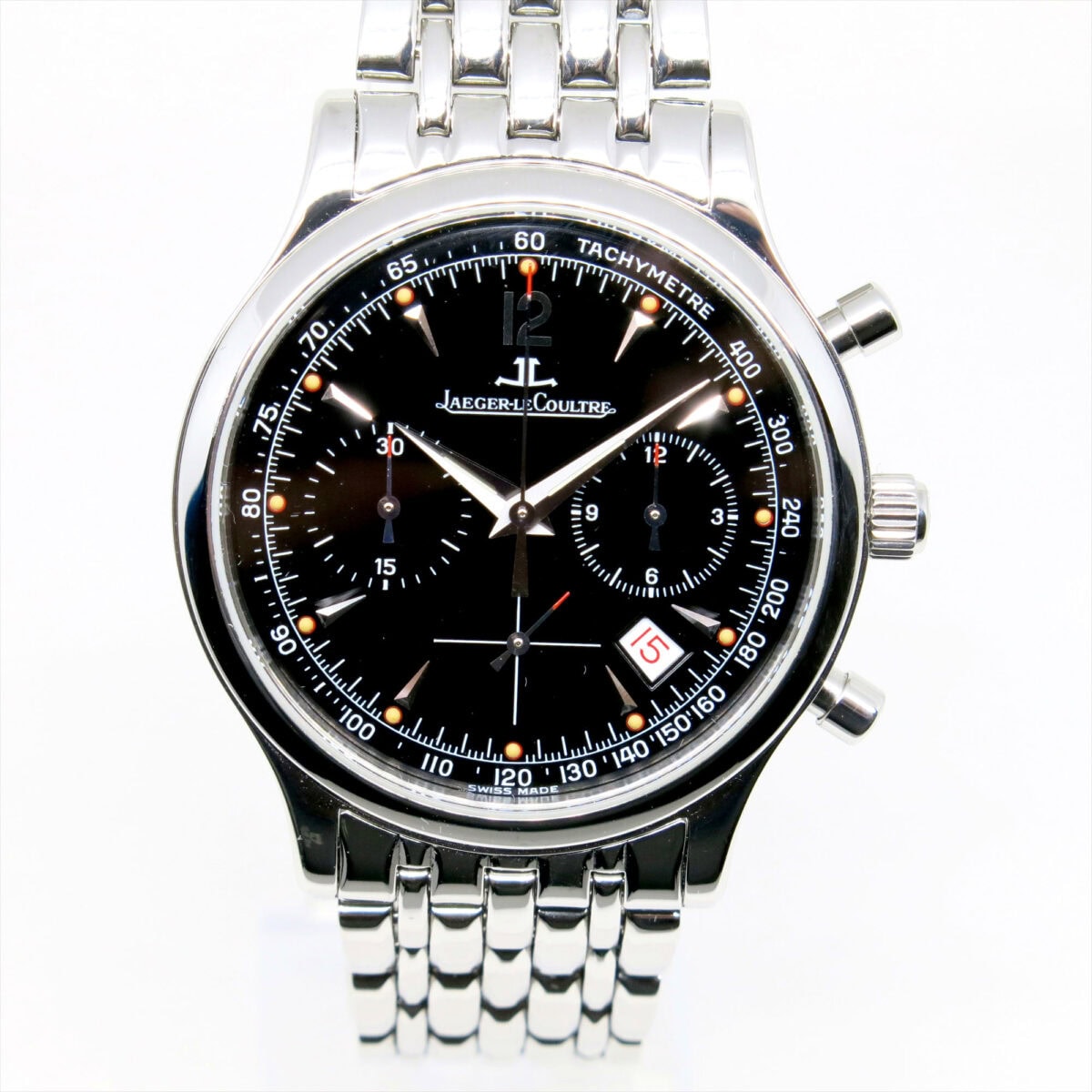 jaegerlecoultre マスターコントロール クロノグラフ メカニカルクォーツ 145.8.31.S